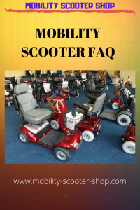 Mobility Scooter FAQ